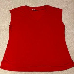 Eloquii Womens Plus Size Sleeveless V Neck Top - Size 18 / 20